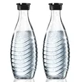 SODASTREAM Glaskaraffe 0,7L, 2er-Pack Wasserflasche Neu OVP