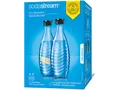 SODASTREAM Glaskaraffe 0,7L, 2er-Pack Wasserflasche Transparent