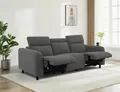OTTO home 3-Sitzer SKAANE Cord-Sofa, 229 cm, manuelle u. elektrische Relaxfunktion, Relax-Funktion in 2 Sitzen, Kopfteilverstellung, Federkernpolsterung