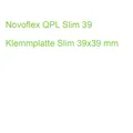 Novoflex QPL Slim 39 Klemmplatte Slim 39x39 mm (4030432912004) (QPL SLIM 39)