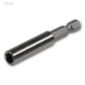 Magnet Bitaufnahme für 1/4" Bits 6cm lang Bit Halterung Bithalter magnetisch CRV