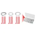 KS TOOLS 970.0240 Sortiment Zahn-Unterlegscheiben,M3-10, 720-tlg