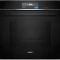 Siemens iQ700 HS758G3B1, Medium, 71 l, 30 - 250 °C, 5 Regale, Dampf, 71 l - Schwarz