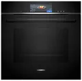 Siemens HS758G3B1 iQ700, Einbau-Dampfbackofen, 60 cm, Made in Germany, cookControl Pro alle Gerichte optimal zubereitet, Dampfgaren Plus schnell und gesund kochen, Bratenthermometer Plus, Home Connect