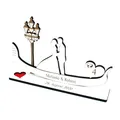 Dekolando Geldgeschenk zur Hochzeit - Venedig Gondel und Brautpaar - Hochzeitsgeschenk für Geld Gutschein