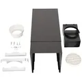 AEG Zubehör breiter Kaminschacht Mattblack MECK52 Matt Black - Schwarz