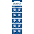 Mini-Alkalibatterie everActive AG12 G12 LR1142 LR43 - Blisterpackung mit 10 Stück