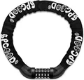 Kettenschloss Fahrradschloss Zahlen Code gehärteter Stahl 830mm 7mm stark 750g