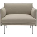 Muuto Outline Chair, ecriture 240 / polished aluminium