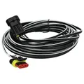vhbw Niederspannungskabel Transformator Kabel kompatibel mit Gardena Robotic R38Li, R40Li, R80Li, SILENO City, Sileno+ R100Li Mähroboter, Rasenmäher, 10m