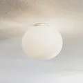 Deckenleuchte FLOS, GLO-BALL, dimmbar, Weiß, für Wohnzimmer, Glas, Design - 16