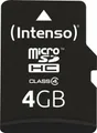 Intenso R21/W5 microSDHC 4GB Kit Class 4 - 3403450
