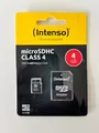 Intenso Speicherkarte Highspeed Mirco SD + SD Adapter, 4GB, NEU & OVP