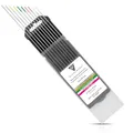 STAHLWERK Wolframelektroden WIG Ø 1,6 x 175 mm – 10er Set (5 Sorten je 2 Stück: WL10 Gold, WC20 Grau, WP Grün, WZ8 Weiß, WP Pink) Schweißelektroden, langlebig, stabil und belastbar, universell passend