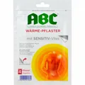 ABC Wärme-Pflaster sensitive Hansaplast med 10x14 4 St PZN01033409
