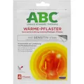 2x ABC Wärme-Pflaster sensitive Hansaplast med 10x14 4 ST