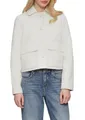 QS Kurze Jacke in Wolloptik mit aufgesetzten Taschen