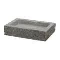 Vogelträger, Granit, rechteckig