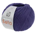 LANA GROSSA MEILENWEIT 100 g SETA Häkelwolle, 400 m (weiche 4-fach Sockenwolle mit Seide-Anteil), 100 g