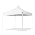Faltpavillon Faltzelt Pavillon 3x3m Partyzelt Klappzelt Marktzelt Eventzelt weiß