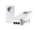 devolo Magic 2 Triple Starter Kit, Powerline Adapter, bis zu 2.400 Mbit/s, 3x Gigabit-Anschlüsse, ideal für Gaming, dLAN 2.0, Weiß