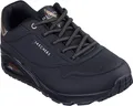 SKECHERS UNO Damen Sportschuhe - SHIMMER 155196-BBK - schwarz r. 40