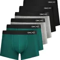 Boxershorts Herren 6er Pack Ohne Kratzenden Zettel Männer Unterhosen Unterwäs...