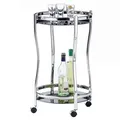 Idimex Servierwagen, Chrom, Glas, Mode, 45x72x45 cm, Esszimmer, Servierwagen