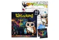 TOBJA Einladungskarten 10 Einladungskarten Eule inkl Sticker, Kindergeburtstag Junge Geburtstag Einladung Kinder