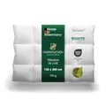 HANSKRUCHEN Premium de Luxe Daunendecke 135x220 cm - Medium / Ganzjahresdecke - Made in Germany Kassettendecke aus 100% Baumwolle - Allergiker geeignet