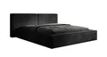 Luxusbetten24 Designer Polsterbett Ophelia in Cord 160x200 mit Stauraum | Bezug: Cord | Farbe: Schwarz