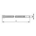 HellermannTyton Kabelbinder 3,5x290 schwarz T30LL-W-BK, 100 Stück