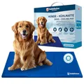 Veddelholzer Kühlmatte (M) für Hunde extra Dick und selbstkühlend ohne Strom Perfekt für Sommer & Reisen Für kleine, mittlere & große Hunde Kühlmatte Hund Faltbar & leicht zu reinigen