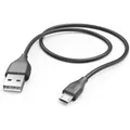 Hama Ladekabel USB-A - Micro-USB 1,5 m Schwarz