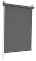 Verdunkelungsrollo Grau 90x210cm Verdunklungsrollo Rollo Tür Fenster Klemmrollo