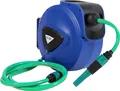 LAGERWARE Wasserschlauchtrommel Schlauchtrommel Automatik 15m + 2m Schlauch blau