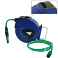 LAGERWARE Wasserschlauchtrommel Schlauchtrommel Automatik 15m + 2m Schlauch blau