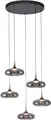 SCHÖNER WOHNEN-Kollektion LED Pendelleuchte POSH, Dimmfunktion, LED fest integriert, Warmweiß, SCHÖNER WOHNEN Kollektion, SimplyDim, Memoryfunktion, Comfort-Lift