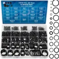 O-Ring Set Gummi 22 Größen 1010 Stück Dichtungen Wasserhahn Maschine