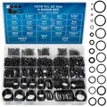 O-Ring Set 22 Größen Gummi Dichtungen für Wasser Gas und Öl, hitzebeständig