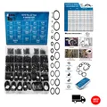 Gummi O-Ring Set 22 Größen Nitril NBR Dichtung Universal