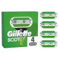 Gillette Body Systemklingen 4er