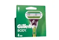 Gillette Rasierklingen Body 4 er Klingen