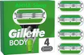 GILLETTE BODY RASIERKLINGEN 4 STÜCK NEU