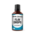 Body Attack Sports Nutrition Body Attack Flav Drops®, 50 ml, Coconut, Aromatropfen für Lebensmittel, zuckerfreie Flavour Drops ohne Kalorien, vegan & Qualität Made in Germany