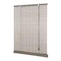 Ventanara® Rollo Bambus Bambusrollo inkl Montagematerial (grau, 80 x 160 cm)