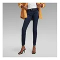 G-Star für Damen. D05477-8968-89 Jeans Arc 3D Mid Waist Skinny skinny navy (25/32), Blau, Lässig, Baumwolle, Denim