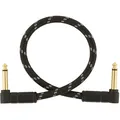 Fender Kabel Deluxe 0,3m bk tweed 2angle (0.30 m) (46535513)
