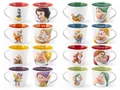 Home - Sette nani, set 12 tazze da te' Sette nani POP, 280 cc, fürsonaggi