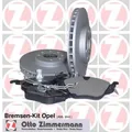Zimmermann Bremsensatz Ø308 Vorderachse für OPEL ASTRA GTC ZAFIRA ZAFIRA FAMILY